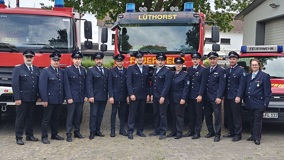 Kommando der FFw Lüthorst